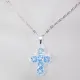 Small Cross - Karen-Silver Chain - 2